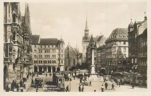 Germany Munchen Marienplatz