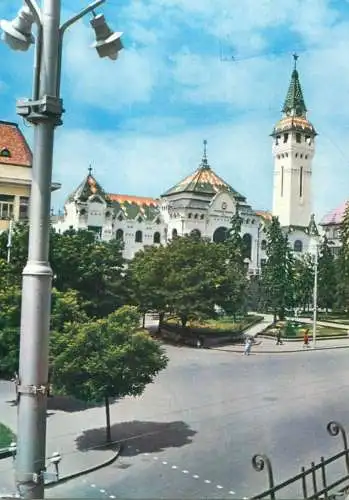 Germany Munchen Blick von der Frauenkirche auf Rathaus und St Peter