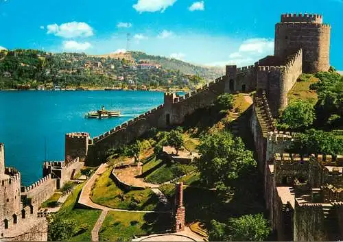 Turkey Istanbul - the Fortress and the Bosphorus river