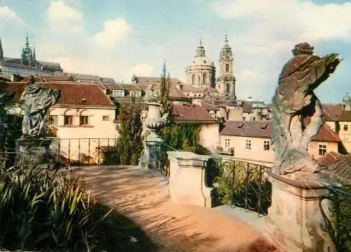 Czech Republic Prague Vrtba  Garden 1963 photo
