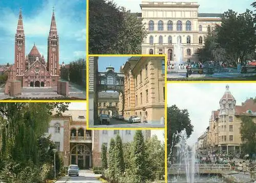 Hungary Szeged different aspects and views