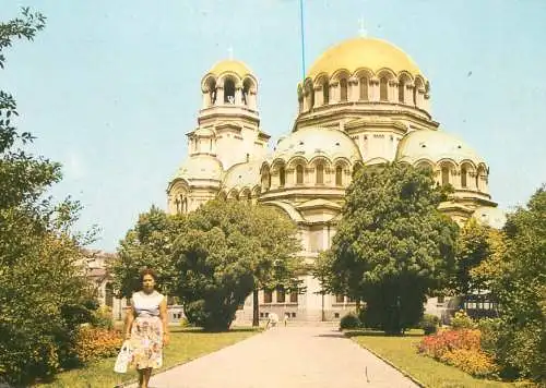 Bulgaria Sofia Der Dom "Alexander Nevski"