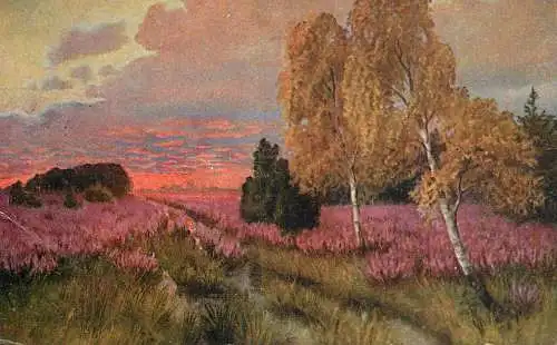 Germany painting rural landscape