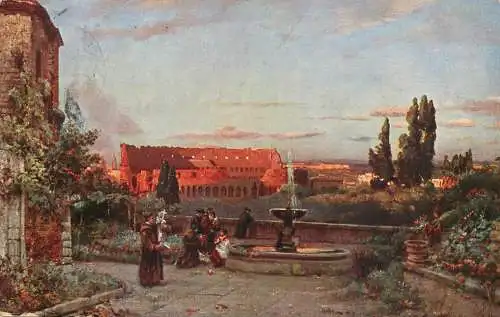 Germany Rom. blick vom kloster St. Bonaventura