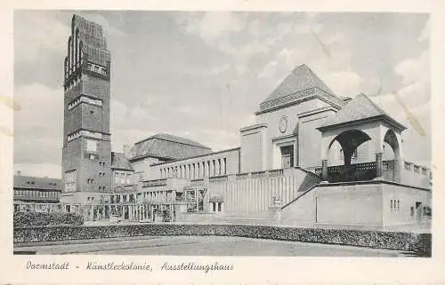 Germany Darnstadt Kunstlerkolonie Ausstellungshaus