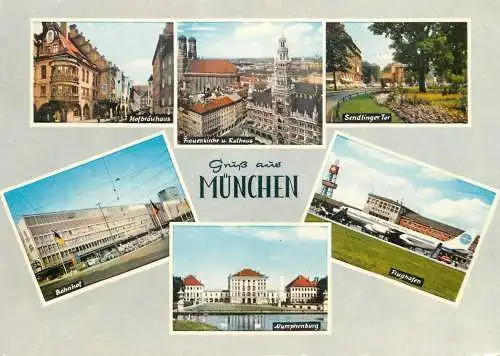 Germany Gruss aus Munchen multi view