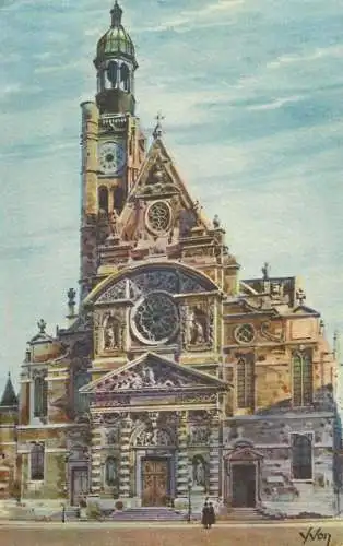 France Paris Eglise Saint Etienne du Mont