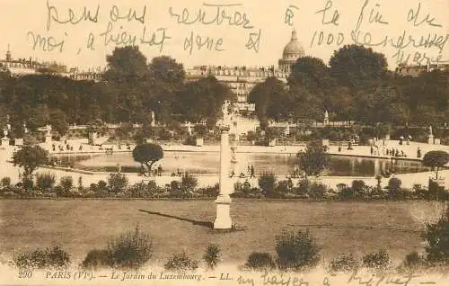 France Paris Jardin du Luxembourg