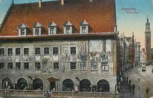 Germany Augsburg Weberhaus