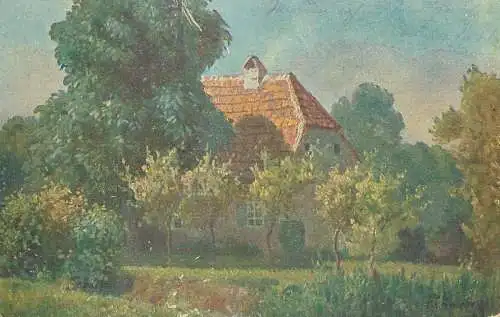 Germany nature landscape and orchard