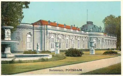 Germany Potsdam Sanssouci castle