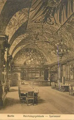 Germany Berlin Reichstagsgebaude Speisesaal