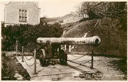 United Kingdom England Dover Queen Ely pocket pistol cannon