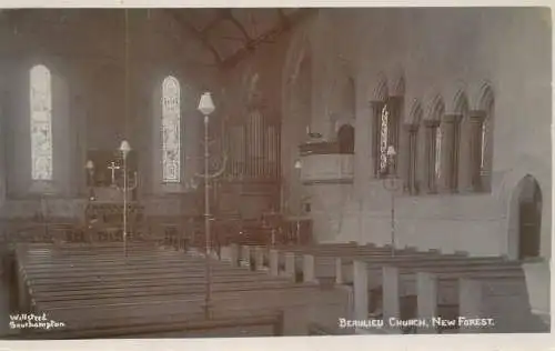 United Kingdom England New Forest Beaulieu church
