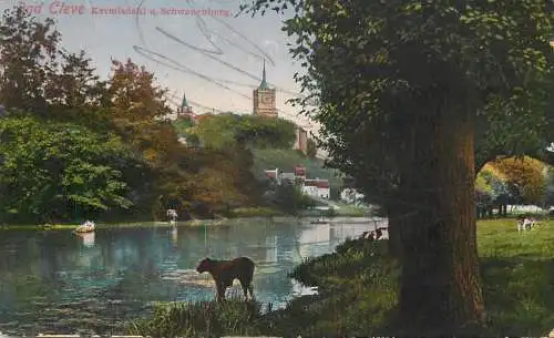 Germany Bad Cleve Kermisdahl u. Schwanenburg