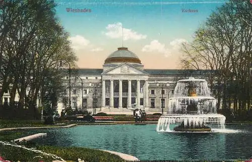Germany Wiesbaden kurhaus
