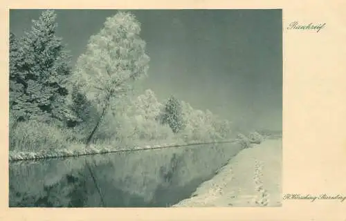 Germany forest lake winter landscape Germany Rauhreif R. Worsching Stanberg
