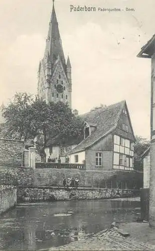 Germany Paderborn Paderquellen dom