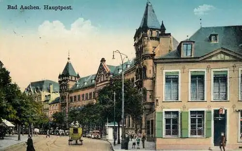 Germany Bad Aachen Hauptpost