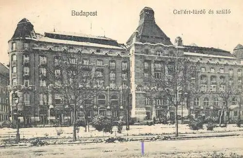 Hungary Budapest Gellert furdo es szallo