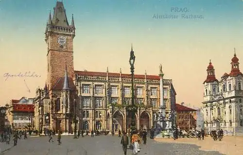 Czech Republic Prague Altstadter rahtaus