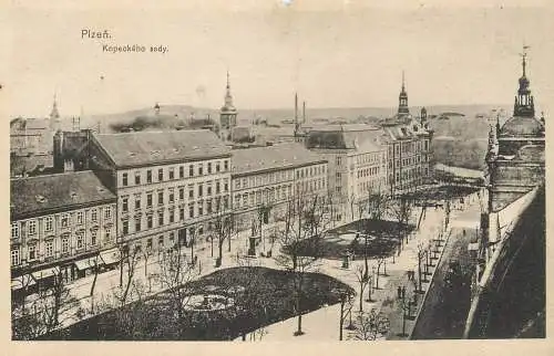 Czech Republic Plzeň Pilsen Kopeckeho sady