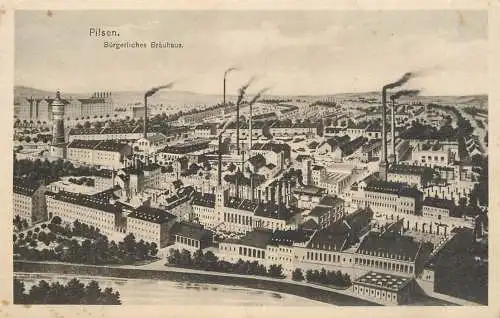 Czech Republic Plzeň Pilsen Burgerliches Brauhaus