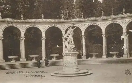 France Versailles the colonnade