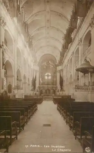 France Paris Invalides chapelle