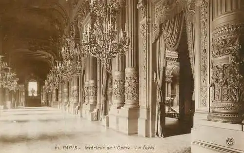 France Paris opera foyer