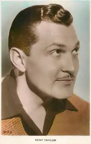 American cinema film and television actor Kent Taylor