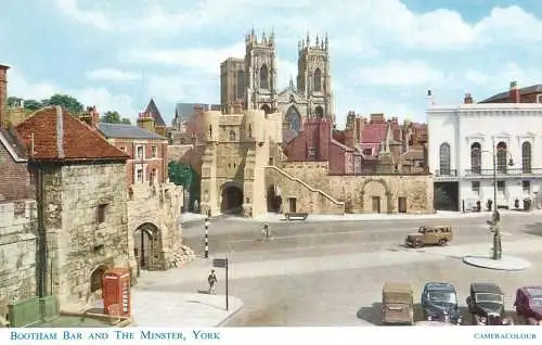 United Kingdom England York Bootham bar Minster
