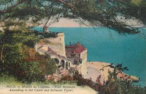 France Nice Montee du chateau