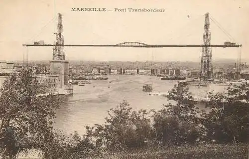 France Marseilles Pont transbordeur