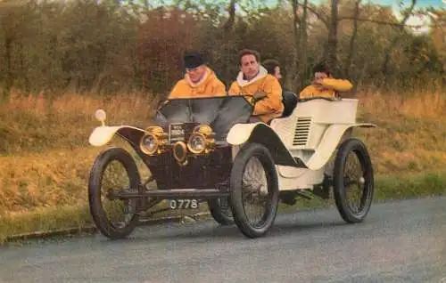 Transport postcard automobile 1904 Lanchester 12 hp Tonneau