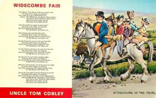 Animal postcard horse Uncle TOm Cobley