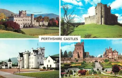 United Kingdom Scotland Perthshire castles