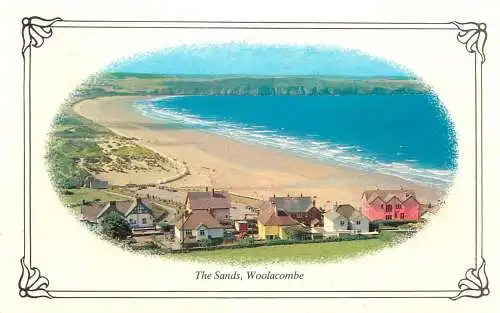 United Kingdom England Woolacombe the sands