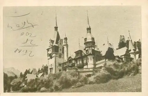 Romania Sinaia Castelul Peles