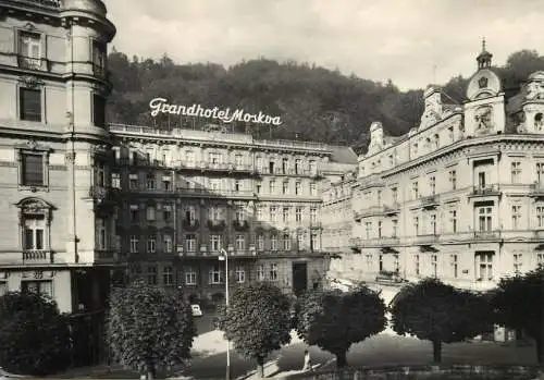 Czech Republic Karlovy Vary Grandhotel Moskva