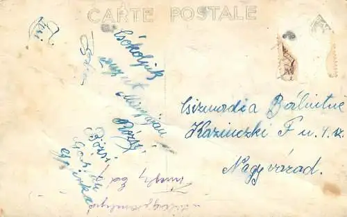 Churches from Transylvania parkreszlet photo postcard (damage)