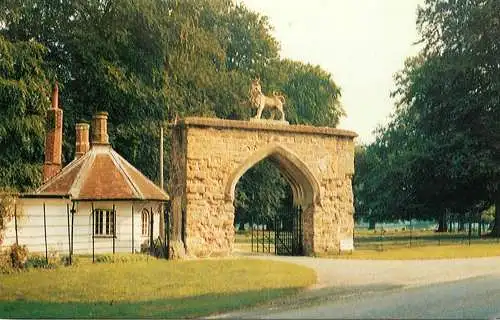 United Kingdom England Lion's gate Scrivelsby