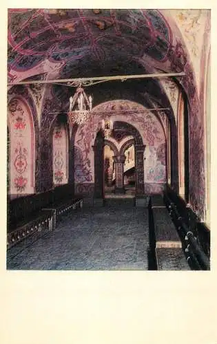 Russia Moscow Grand Kremlin Palace Terem Palace - passage from Terem chambers to palace churches