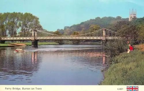 United Kingdom England Ferry bridge Burton on Trent