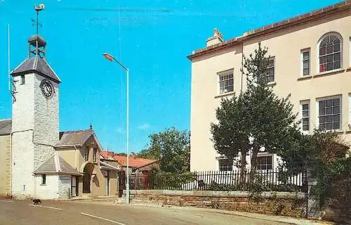 United Kingdom Wales Laugharne town hall
