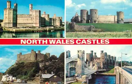 United Kingdom North Wales castles