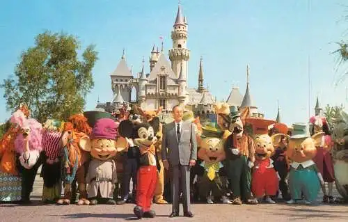 Disneyland Mickey Mouse and castle