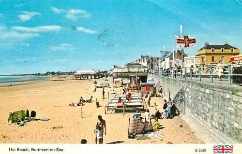 United Kingdom England the beach Burnham on Sea