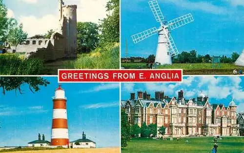 United Kingdom England East Anglia windmill lighthouse