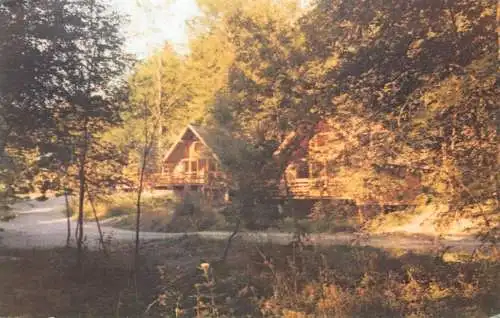 United Kingdom Scotland Edinburgh Deerpark forest cabins